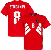 Bulgarije Stoichkov 8 Retro T-Shirt - Rood - XL