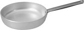 STERNSTEIGER Aluminium koekenpan met koel blijvende handgreep, roestvrij staal 28cm