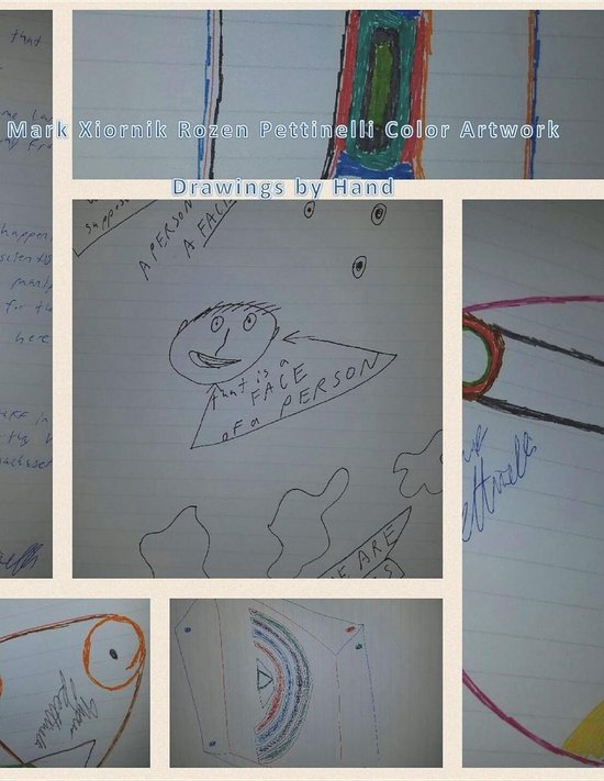 Mark Xiornik Rozen Pettinelli Color Artwork Drawings by Hand - cover