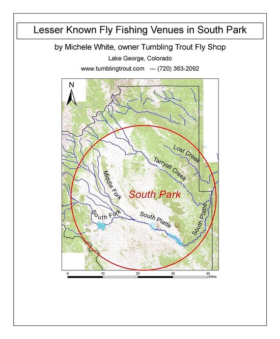 Lesser Known Fly Fishing Venues in South Park, Colorado - cover