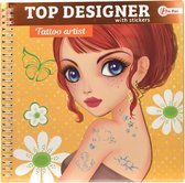Toi-toys Kleurboek Tattoo Met Stickers