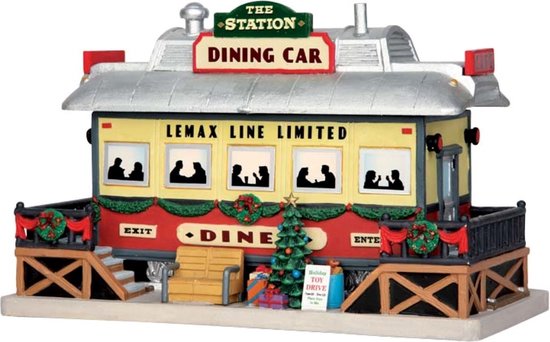 Lemax The Station Dining Car Kerstfiguur