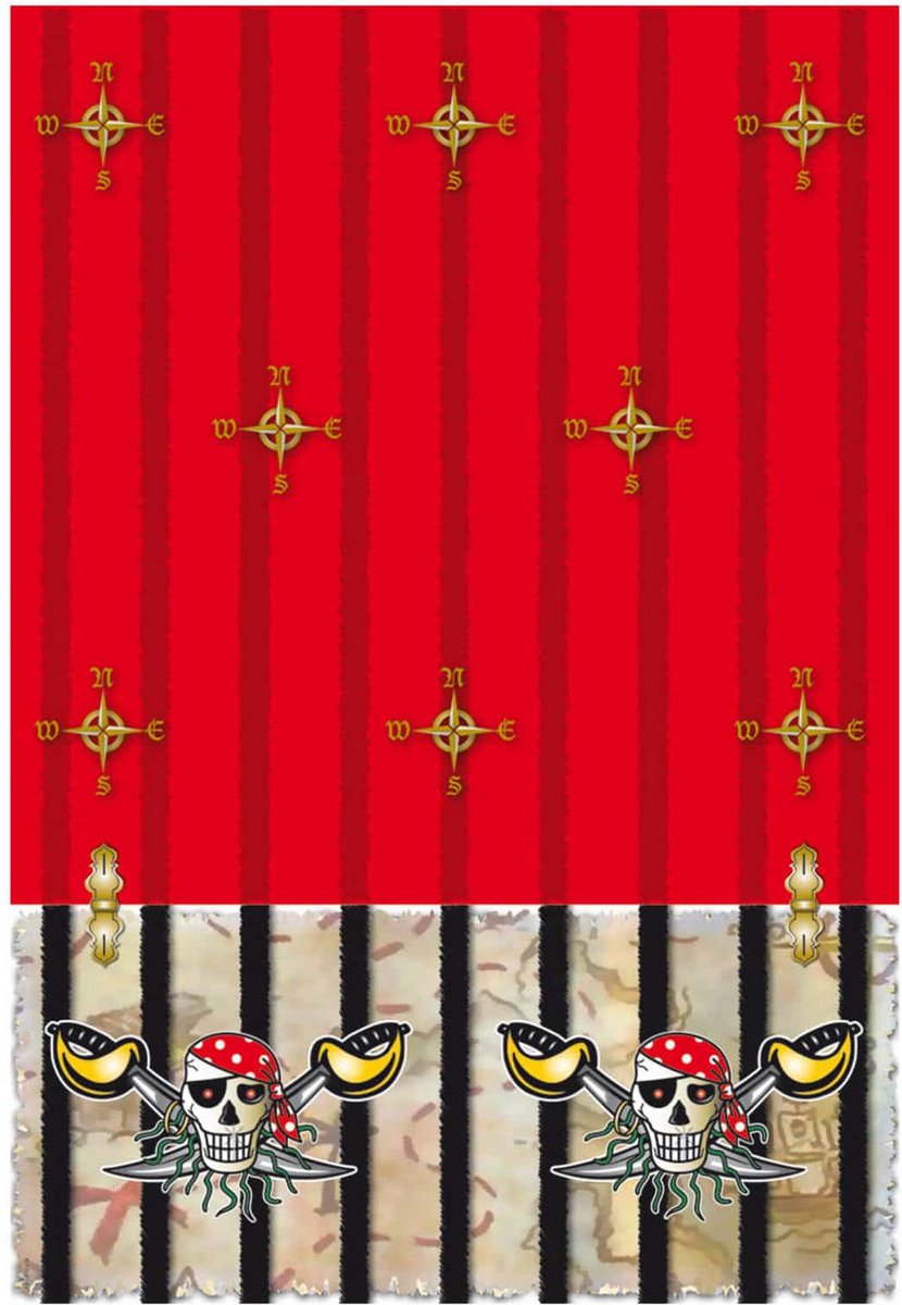 Tafelkleed Red Pirate