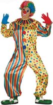 Fiestas Guirca - Jumpsuit Clown M (48-50) - Carnavalskleding - Carnavals kostuum - carnavalskleding heren - verkleedkleding