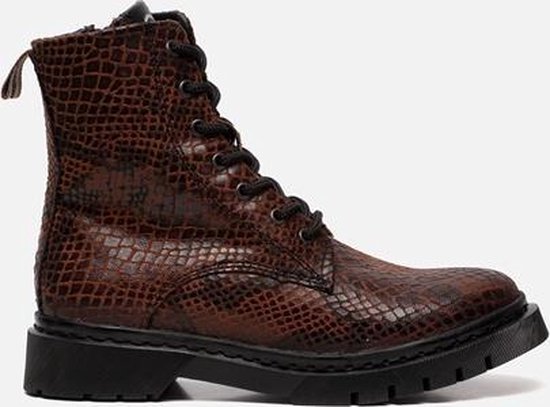 Tamaris Veterboots slangenprint - Maat 36 | bol.com