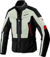 Spidi Voyager 4 Black Grey Textile Motorcycle Jacket M