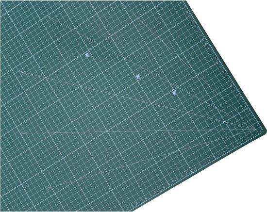 Onderzoek Reductor schoner EXXO - #10093 - A1 Snijmat - Groen - 60x90cm - 3-laags zelfhelend -  1-zijdige rasterdruk | bol.com