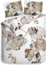 Heckett & Lane Lin - Dekbedovertrek - Lits-jumeaux - 260x200/220 cm + 2 kussenslopen 60x70 cm - Tawny Brown