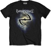 Evanescence Heren Tshirt -L- Classic Logo Zwart