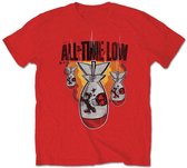 All Time Low Heren Tshirt -XL- Da Bomb Rood