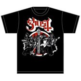 Ghost Heren Tshirt -L- Road To Rome Zwart