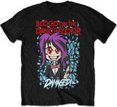 Blood On The Dance Floor Heren Tshirt -2XL- Damaged Zwart