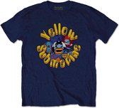 The Beatles Heren Tshirt -M- Yellow Submarine Baddies Blauw