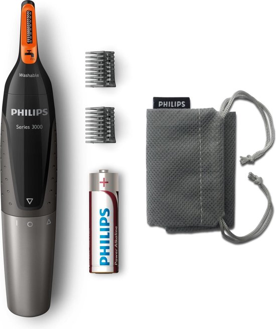 PHILIPS NOSE TRIMMER SERIES 3000 本体 Philips Series 3000 Trimmer voor neus, oren en wenkbrauwen | bol