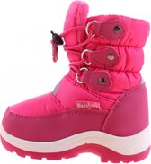 Playshoes - Winterlaarzen voor kinderen met veters - Roze - maat 24-25EU