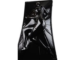 Latex Vacuum Bed Black