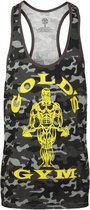 GGVST051 Muscle Joe Camo Stringer Vest - Camo Black - L