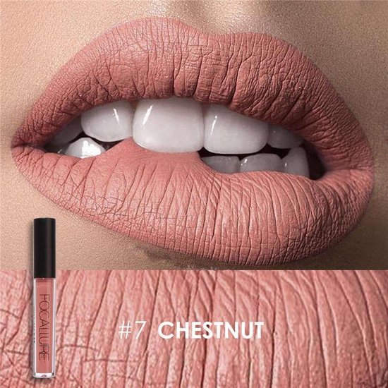 Bol Com Focallure Matte Waterproof Lippenstift Chestnut 7