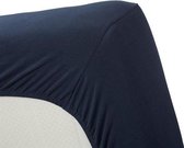 Premium Jersey Lycra Hoeslaken Navy | 90x200 | Perfecte Pasvorm | Duurzame Kwaliteit