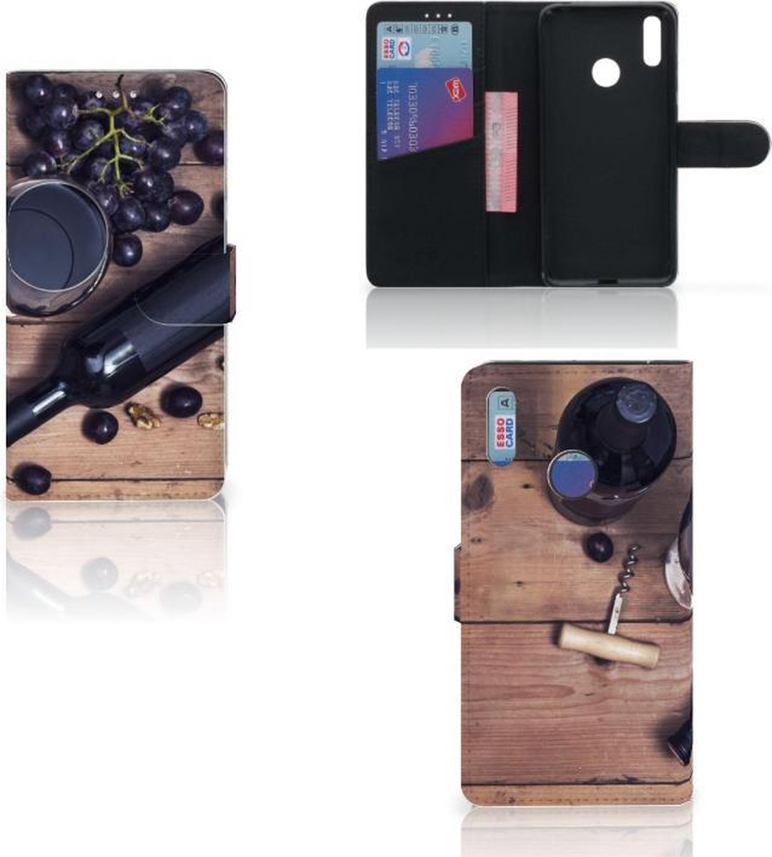 Huawei Y7 (2019) Book Cover Wijn
