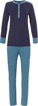 Pastunette Deluxe Dames Pyjamaset -Donkerblauw - Maat 46