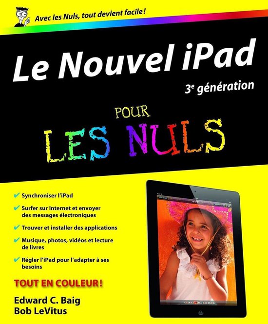 Nouvel Ipad 3e génération pour les nuls - cover