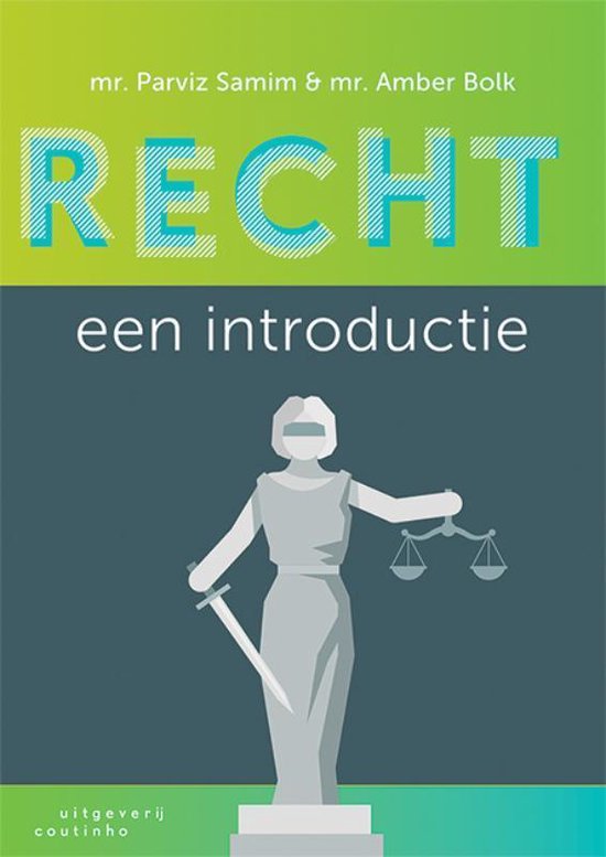Samenvatting Recht: een introductie, ISBN: 9789046907115  Bestuursrecht