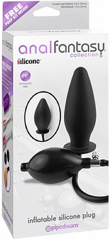 Opblaasbare Buttplug