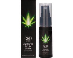 Pharmquests by Shots - CBD Cannabis Delay Spray - 0.5 fl oz / 15 ml