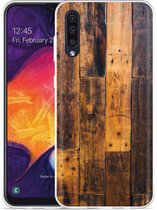 Galaxy A50 Hoesje Special Wood - Designed by Cazy