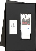 Unisex cadeaubox: Ck One parfum + Falke Run -  Maat: 46-48