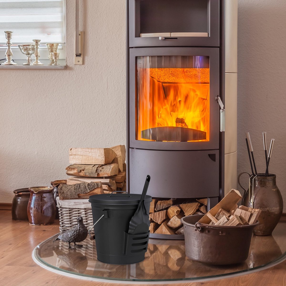 Asemmer met schep - Esschert Design kopen Asemmer met schep - Esschert Design kopen