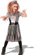 Carnival Toys Verkleedkostuum Zombie Meisjes Grijs Mt 6 Jaar