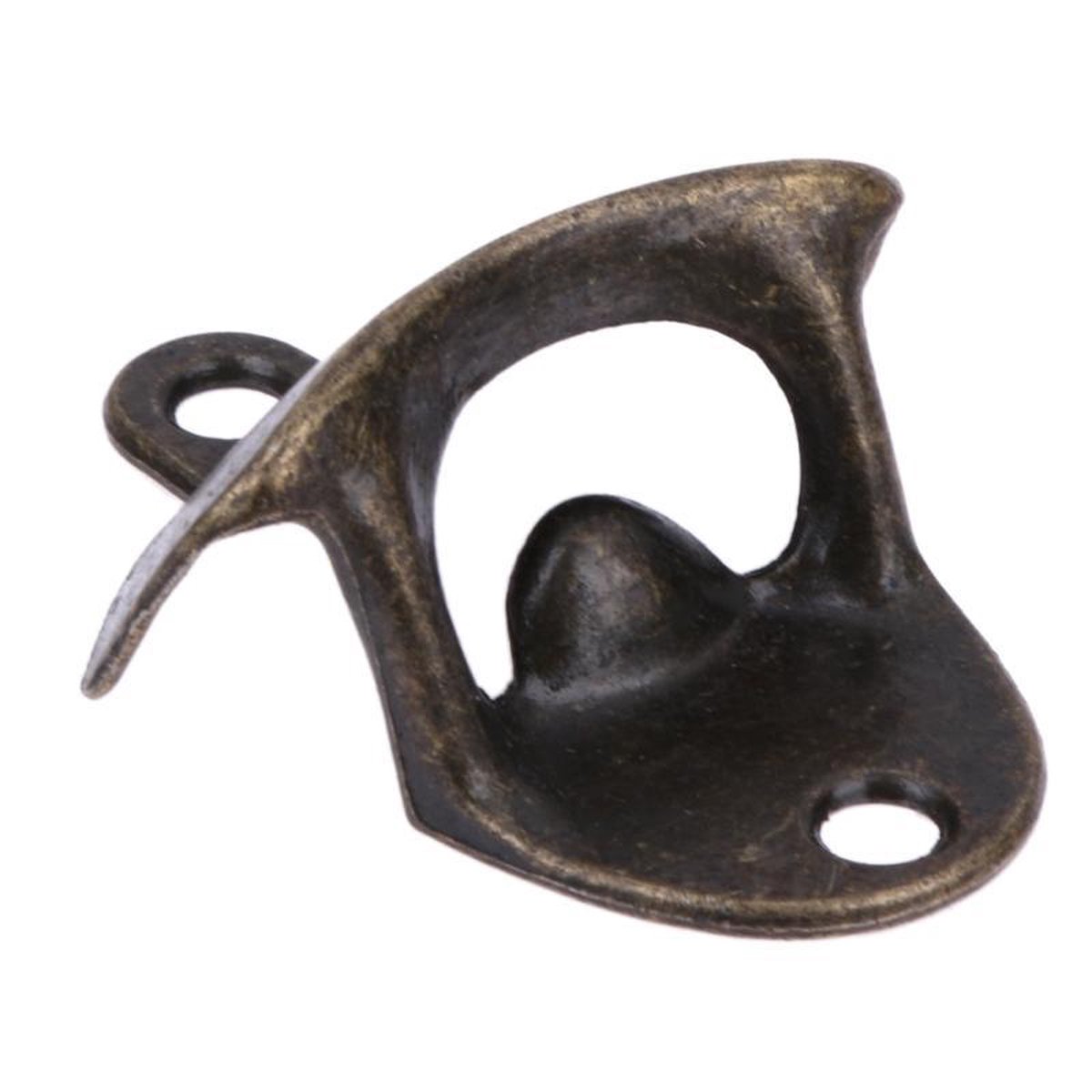 2 stuks Vintage fles opener muur gemonteerde wijn bier opener (antiek brons)