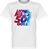 Messi 500 Goals Milestone T-Shirt - XXXXL