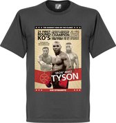Mike Tyson Boxing Poster T-Shirt - XL