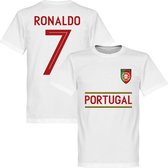 Portugal Ronaldo 7 Team T-Shirt - Kinderen - 116