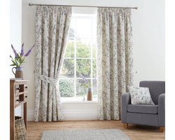Jazmine Potloodvouwgordijnen - Dreams & Drapes Design - 46 inch breedte - Heather - 117 x 137 cm