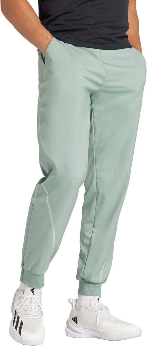 Adidas Pro Melbourne Tennisbroek Heren Lichtgroen