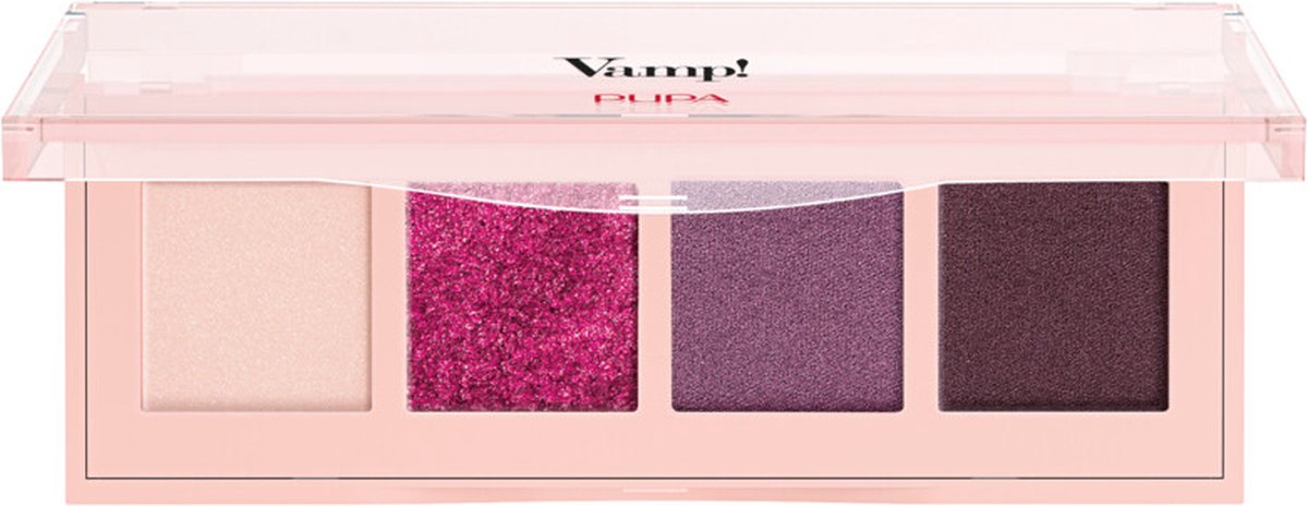 Goedkoopste PUPA Milano Vamp! 4 Oogschaduw Palette 004 Vibrant Plum 5,2 gr
