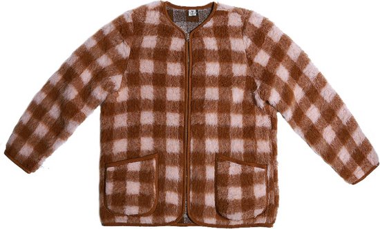 Alwero gilet Cool Light Checker Abricot XS