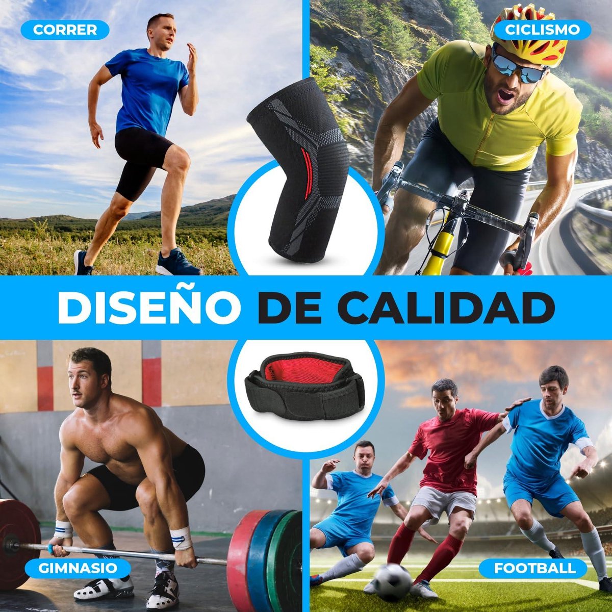 x Bandage de coude pour épicondylite Bandage élastique de