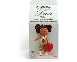 Graine Creative Haakpakket Pop Lina Amigurumi - Creatief speelgoed - 3+ jaar