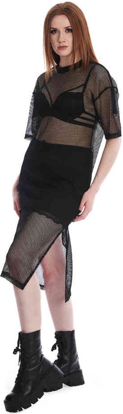 Banned Alternative WANDA FISHNET DRESS