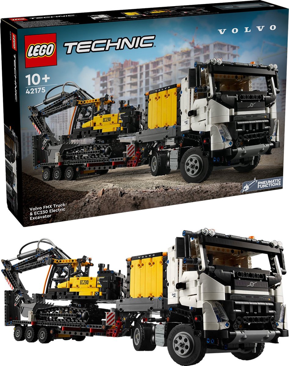 LEGO Technic Volvo FMX truck & EC230 elektrische graafmachine 42175 — afbeelding 9