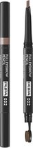 Bol.com PUPA Milano Full Wenkbrauwpotlood 002 Brown 02 gr aanbieding