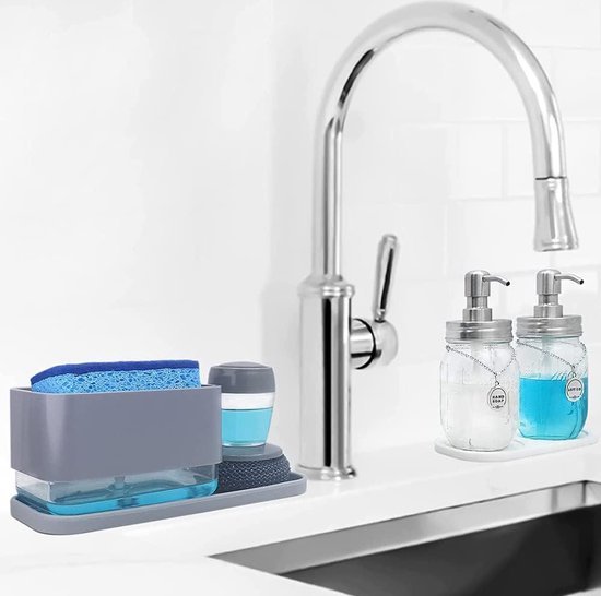 2 stuks sponshouders, sponshouder voor keuken met zuignap