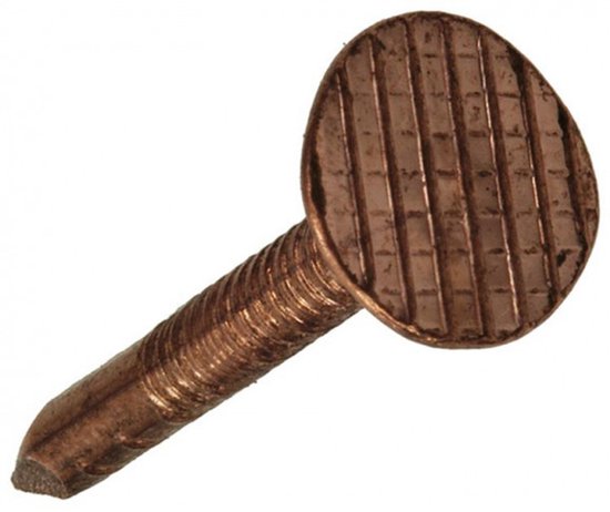 Clous de schiste 2.5x25 180g Koper