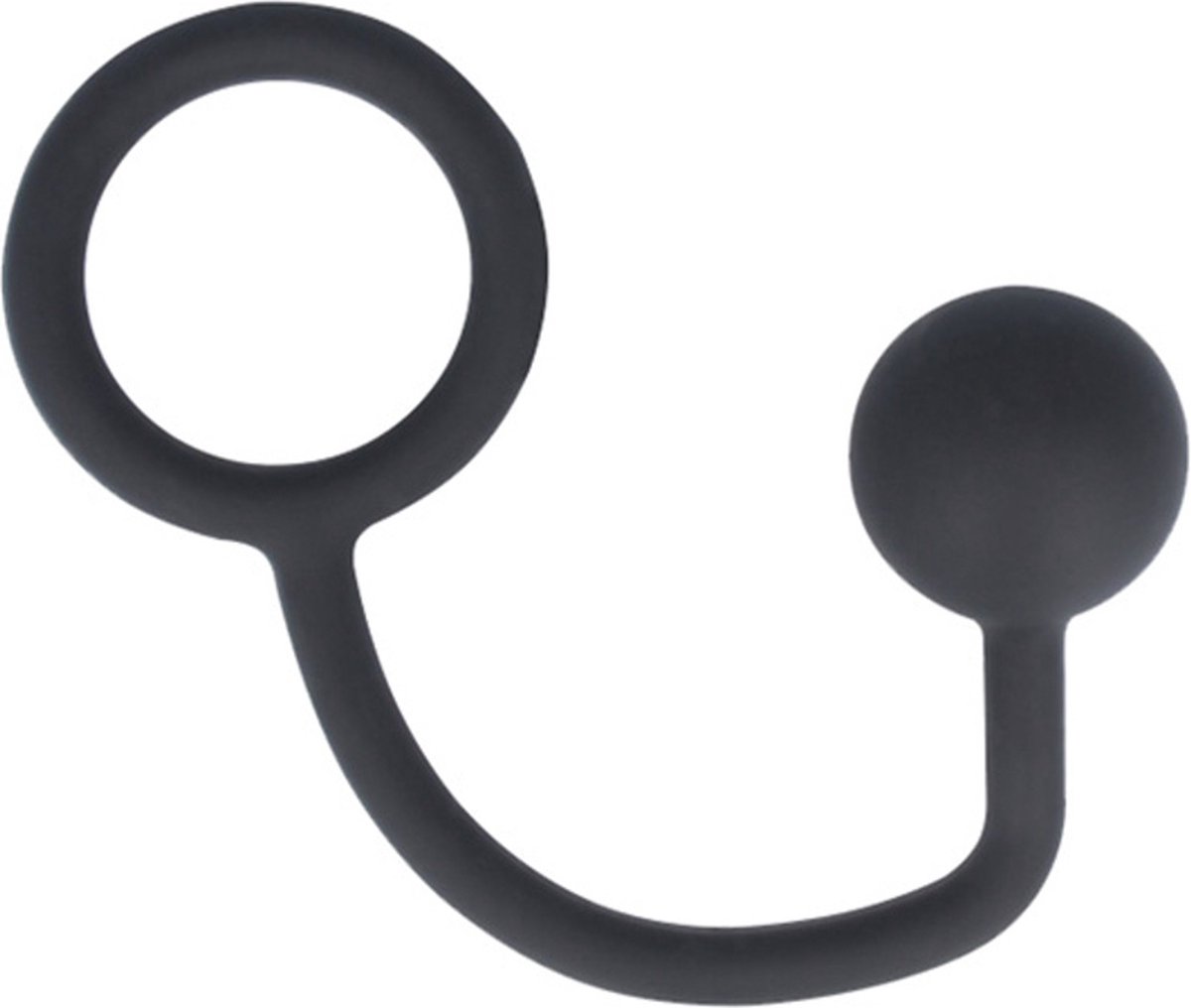 Titus Silicone Series Cockring with Anal Ball 45 mm