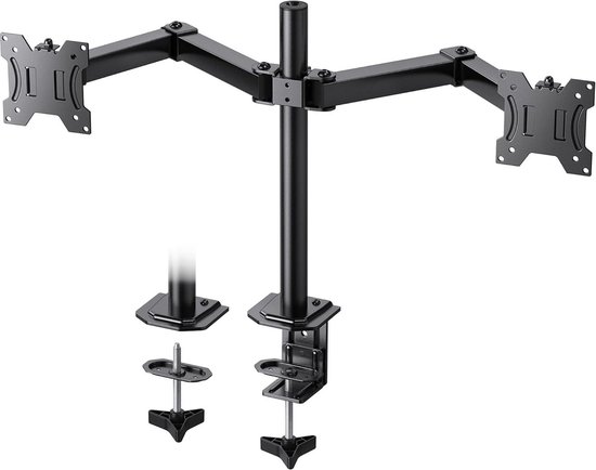 Ergosolid H100,Tafelbevestiging met gasveer voor 22-35 inch LCD schermen met VESA max. 100 x 100 mm, tot 12 kg,22 - 35,Zwart Ergosolid H100,Tafelbevestiging met gasveer voor 22-35 inch LCD schermen met VESA max. 100 x 100 mm, tot 12 kg,22 - 35,Zwart